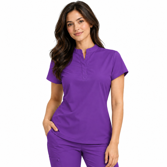 Elara Top Morado Mujer