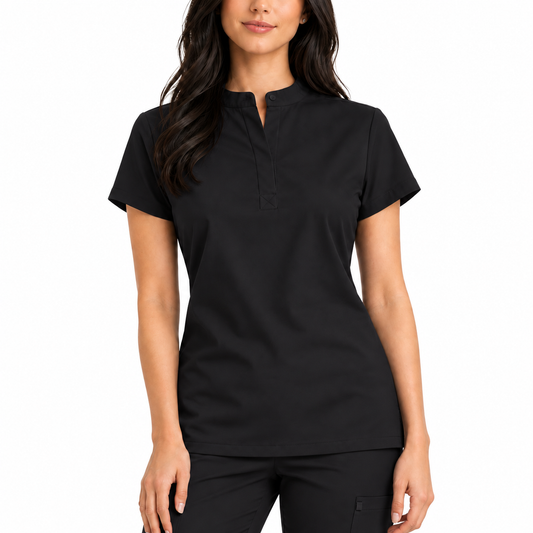 Elara Top Negro Mujer