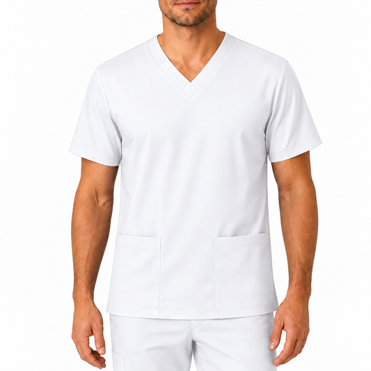 Atlas Top Blanco - Hombre
