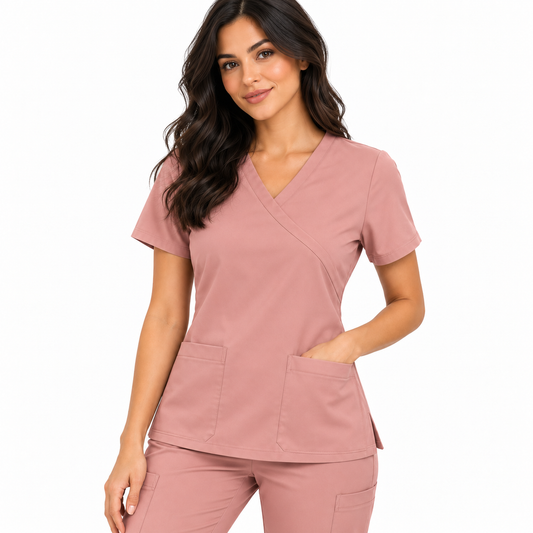 Nira Top Palo de Rosa Mujer