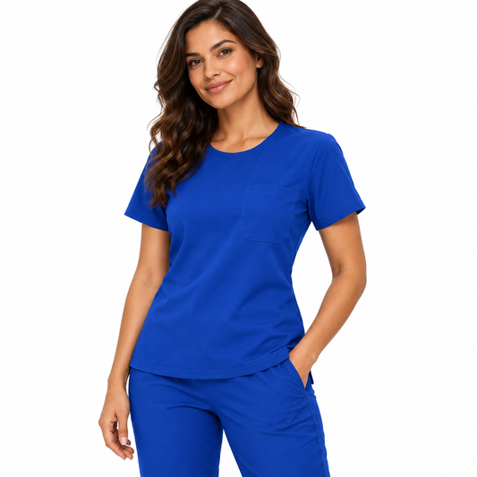 Cipher Top Azul Rey Mujer