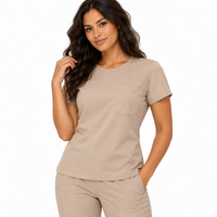 Cipher Top Beige Mujer
