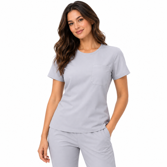 Cipher Top Gris Perla Mujer