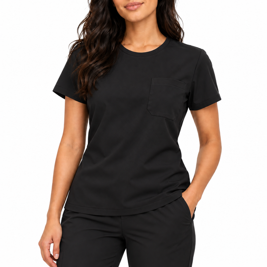 Cipher Top Negro Mujer
