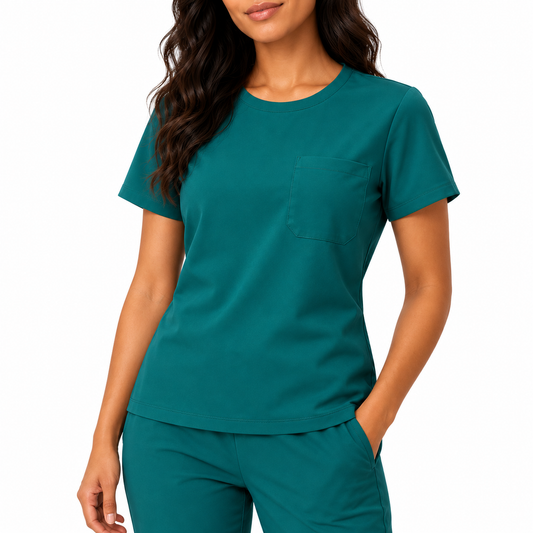 Cipher Top Verde Jade Mujer