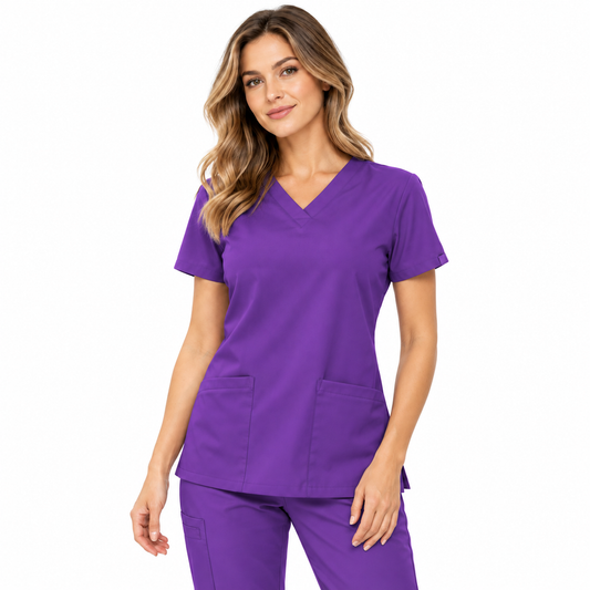 Aura Top Morado Mujer