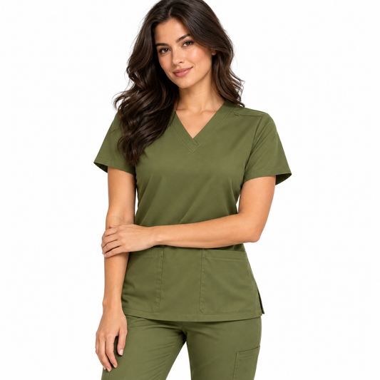 Aura Top - Verde Militar