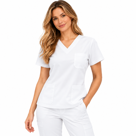 Sky Top Blanco Mujer