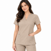 Prism Top Beige Mujer