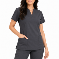 Prism Top Gris Oscuro Mujer