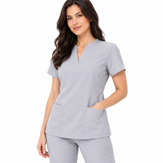 Prism Top Gris Perla Mujer