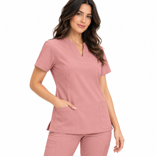 Prism Top Palo de Rosa Mujer
