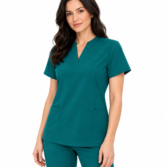 Prism Top Verde Jade Mujer