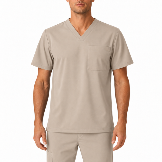 Standard Top Beige Hombre