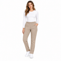Form Pant Beige Mujer frontal