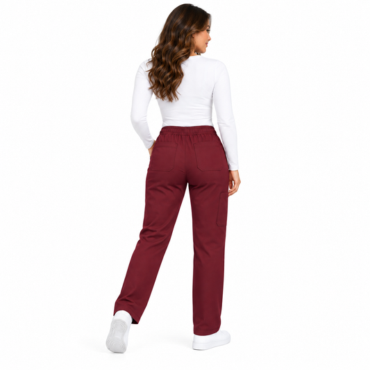 Form Pant - Vinotinto - espalda