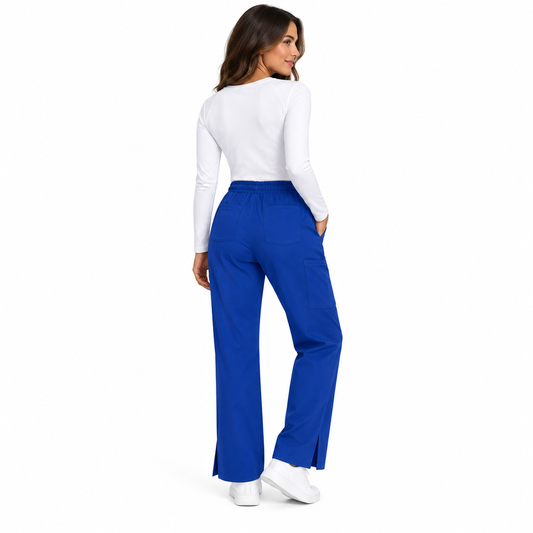 Pulse Pant Azul Rey Mujer trasera