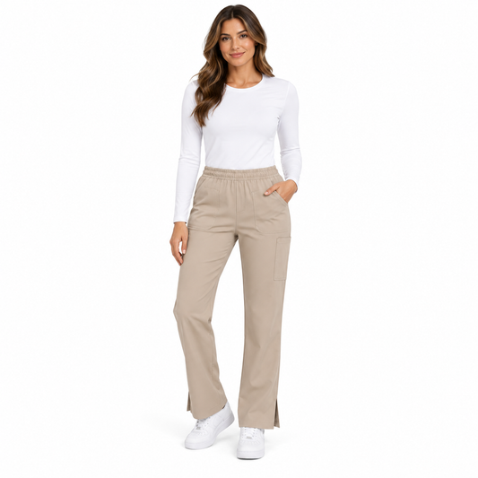 Align Pant Beige Mujer frontal