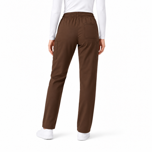 Align Pant Café Mujer trasera