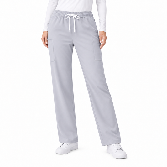 Align Pant Gris Perla Mujer frontal