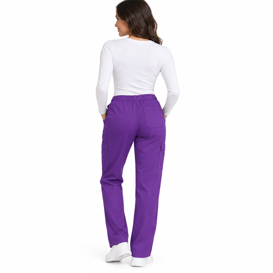 Align Pant Morado Mujer trasera