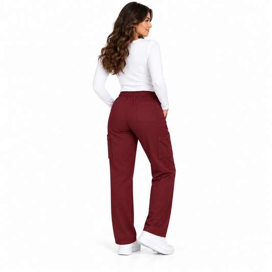 Align Pant - Vinotinto - espalda