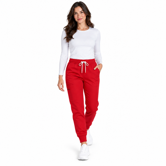 Pulse Pant Rojo Mujer