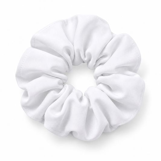Scrunchie Blanco Mujer