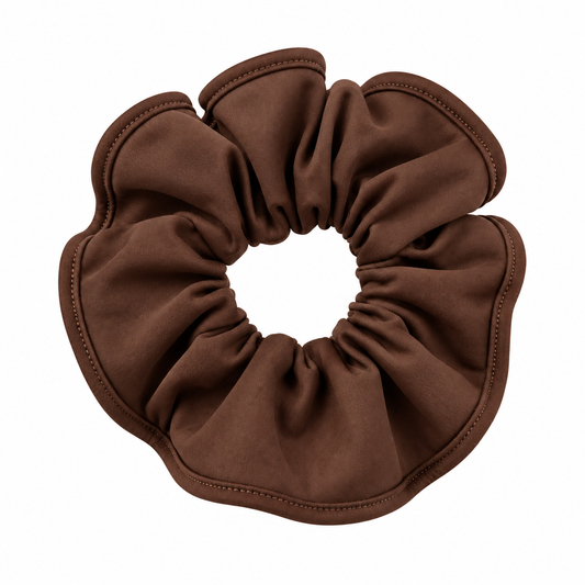Scrunchie Café Mujer