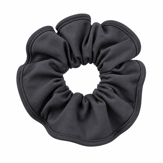 Scrunchie Gris Oscuro Mujer