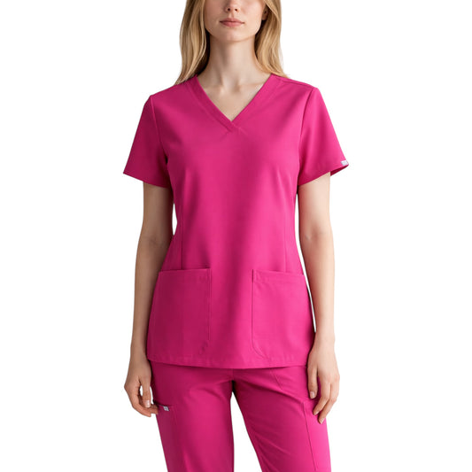 Aura Top - Fucsia