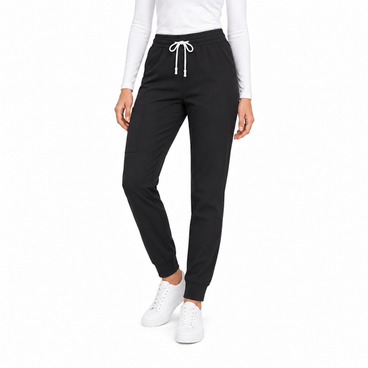 Core Pant Negro frente nueva pose
