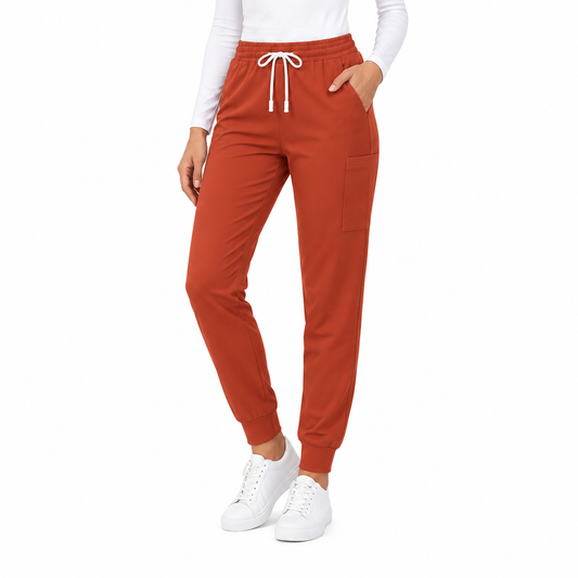 Core Pant Terracota frente
