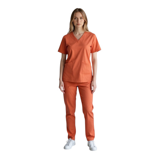 Aura Top - Terracota