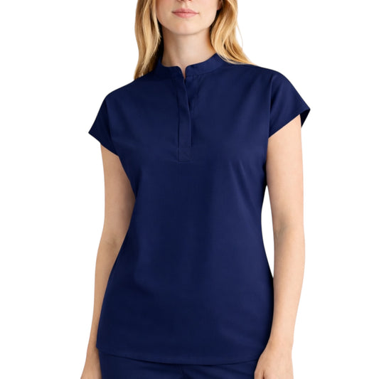 Elara Top - Azul Oscuro