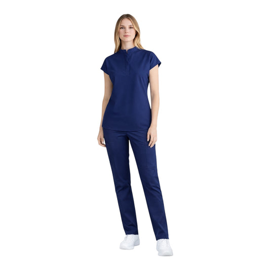 Elara Top - Azul Oscuro
