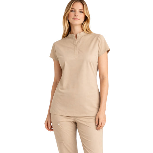 Elara Top - Beige