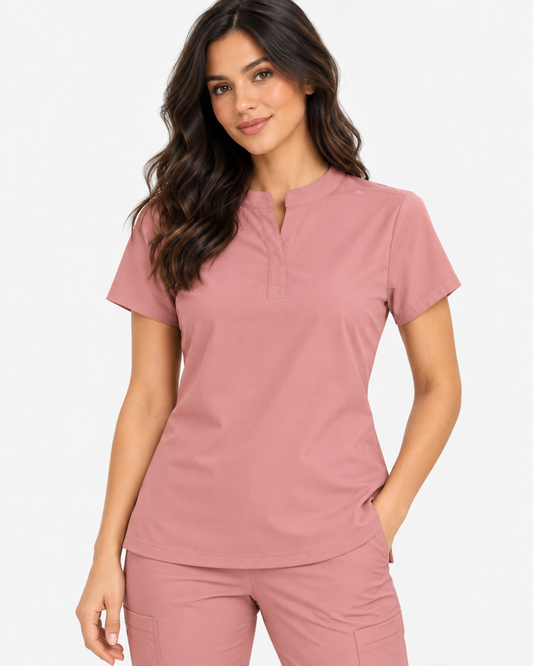 Elara Top - Palo de Rosa Mujer