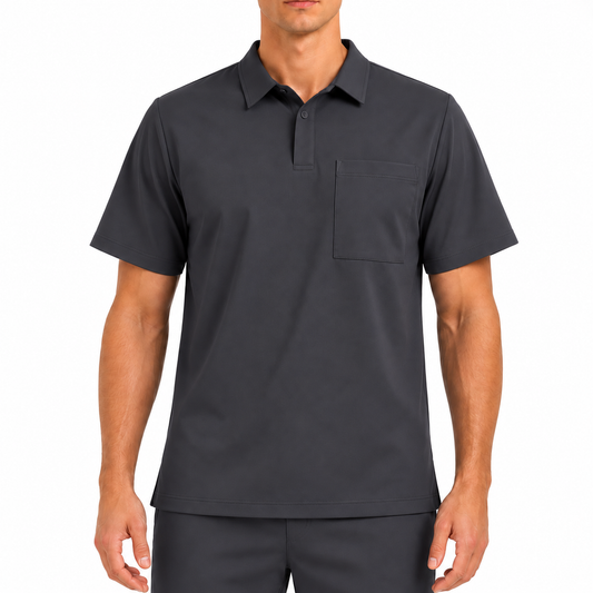 Helix Top - Gris Oscuro Hombre