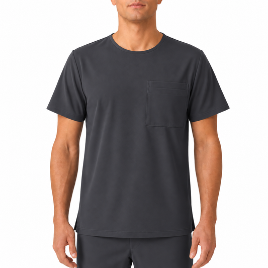 Zion Top - Gris Oscuro Hombre