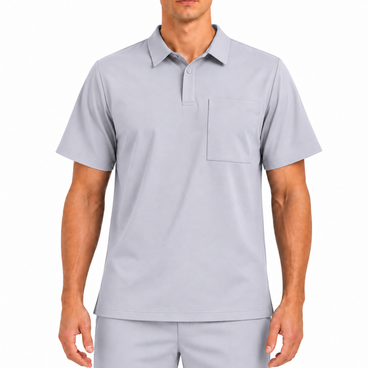 Helix Top - Gris Perla Hombre