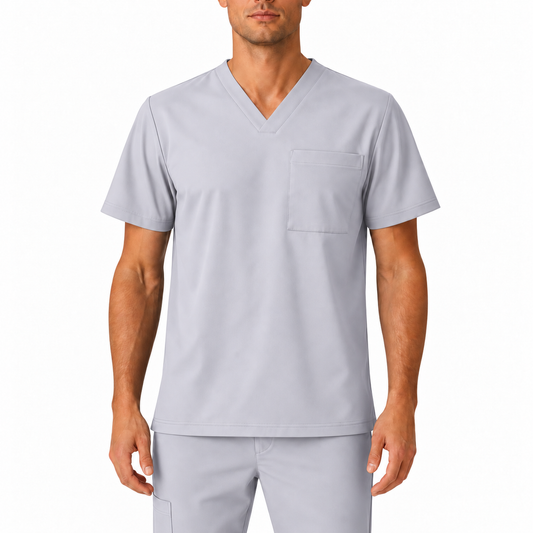 Zion Top - Gris Perla Hombre