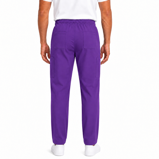 Axis Pant - Morado Hombre - trasera