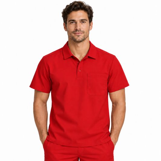 Helix Top - Rojo Hombre