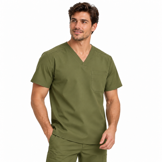 Standard Top - Verde Militar Hombre