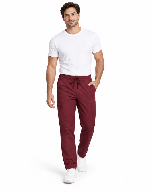 Axis Pant - Vinotinto Hombre - frontal