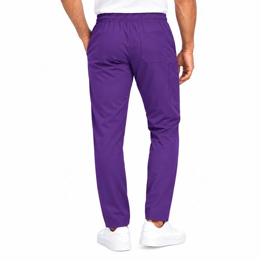 Axis Pant Violeta Hombre trasera