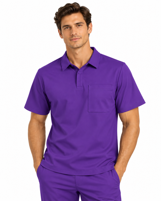 Helix Top Violeta Hombre