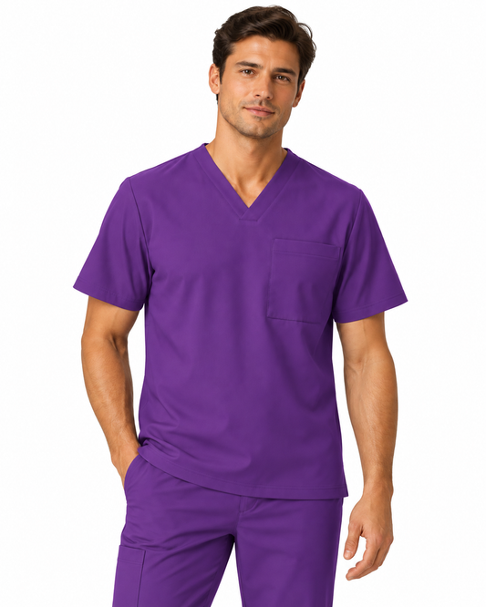 Standard Top Violeta Hombre