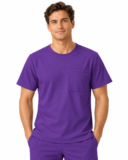 Zion Top Violeta Hombre